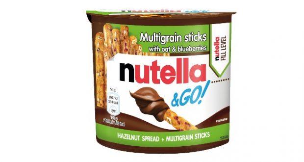 Nutella adiciona biscoito multigrãos à linha Nutella & Go