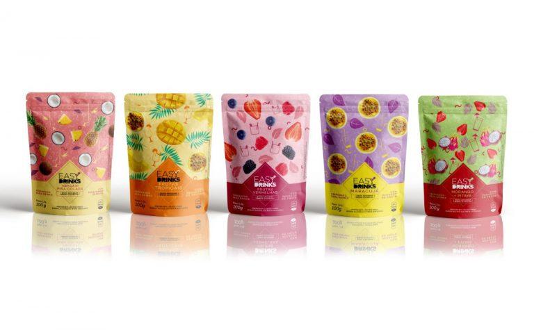 Easy Drinks aposta em stand-up pouches no e-commerce