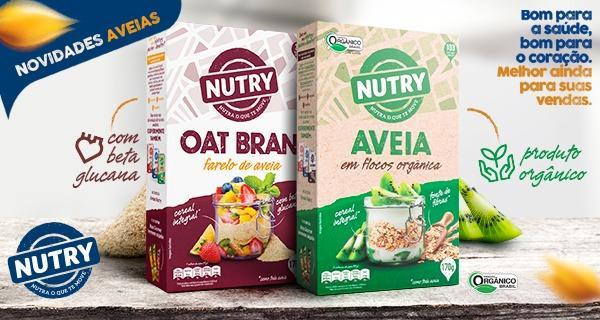 Nutry lança novidades em sua linha de produtos com aveia