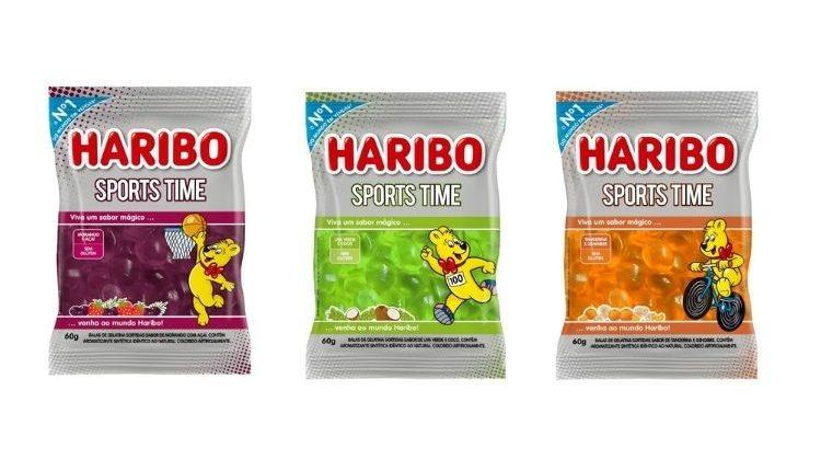 Haribo lança Sports Time com sabores inéditos