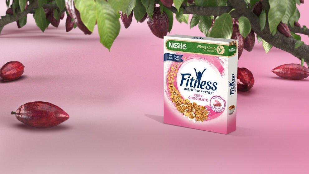 INTERNACIONAL: Nestlé lança cereal  FITNESS® Ruby Chocolate