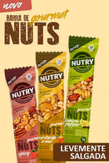 Nutry lança barra de Nuts Gourmet