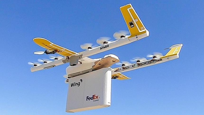 INTERNACIONAL: Empresa americana entrega alimentos com uso de drones