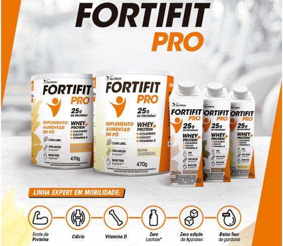 A nova linha Fortifit PRO, da Danone Nutrícia chega ao e-commerce e às principais farmácias