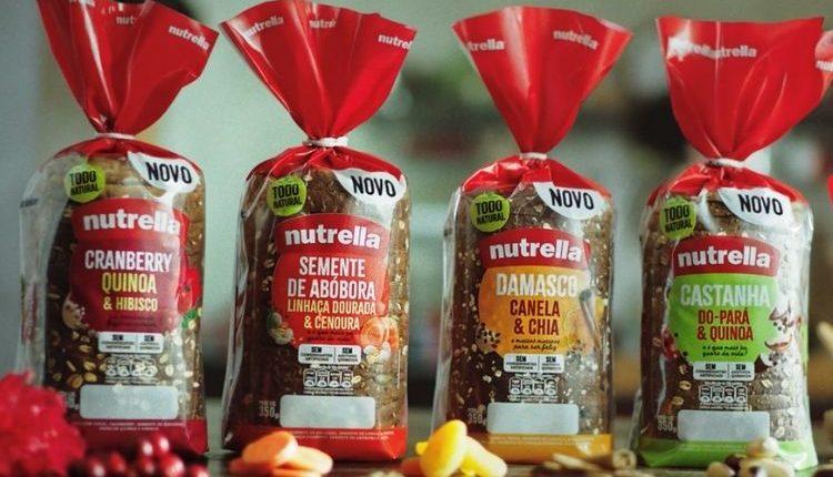 Nutrella lança primeira linha com pães 360 grãos