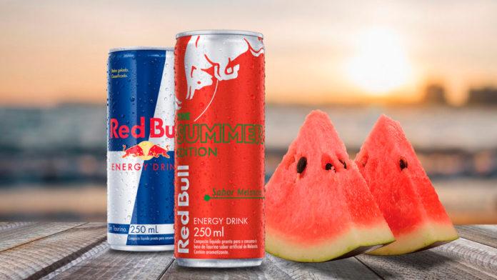 Red Bull lança energético sabor melancia