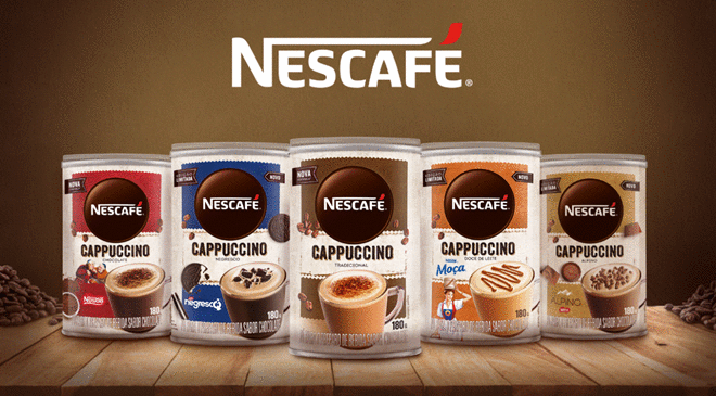 Nescafé relança linha de Cappuccinos