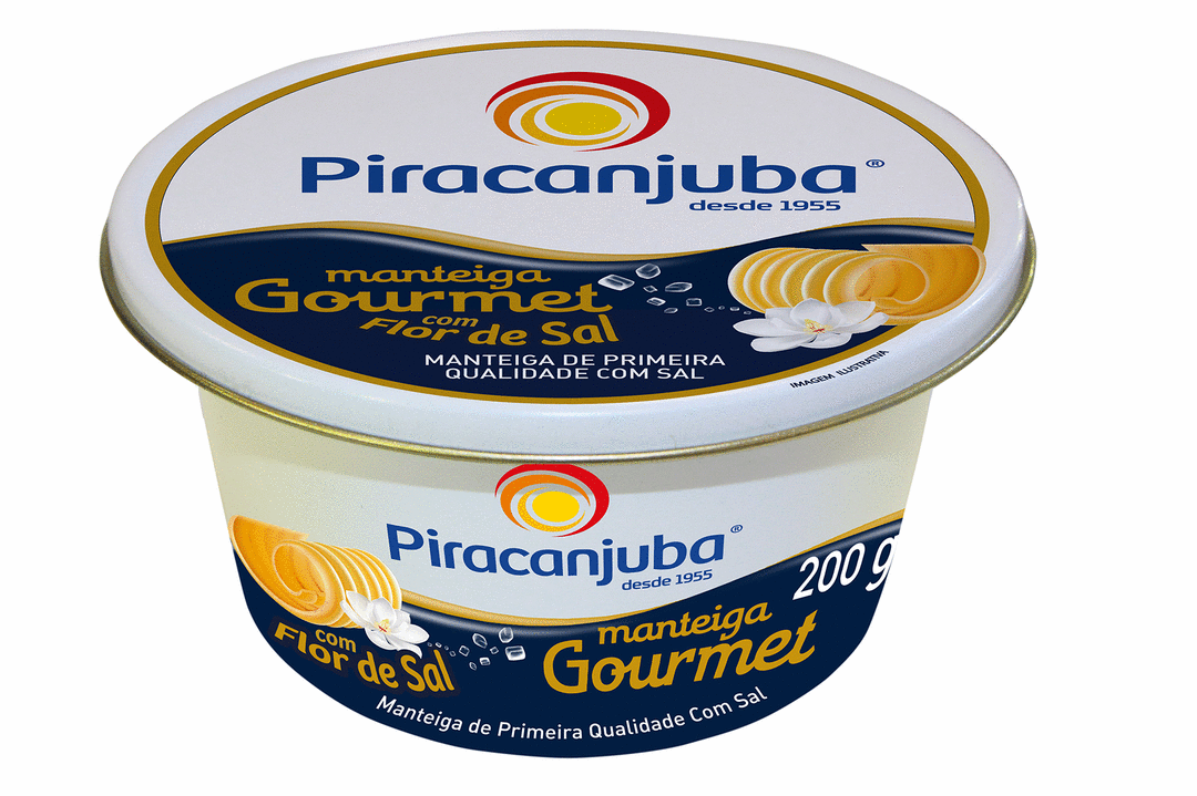 Piracanjuba lança Manteiga Gourmet com Flor de Sal