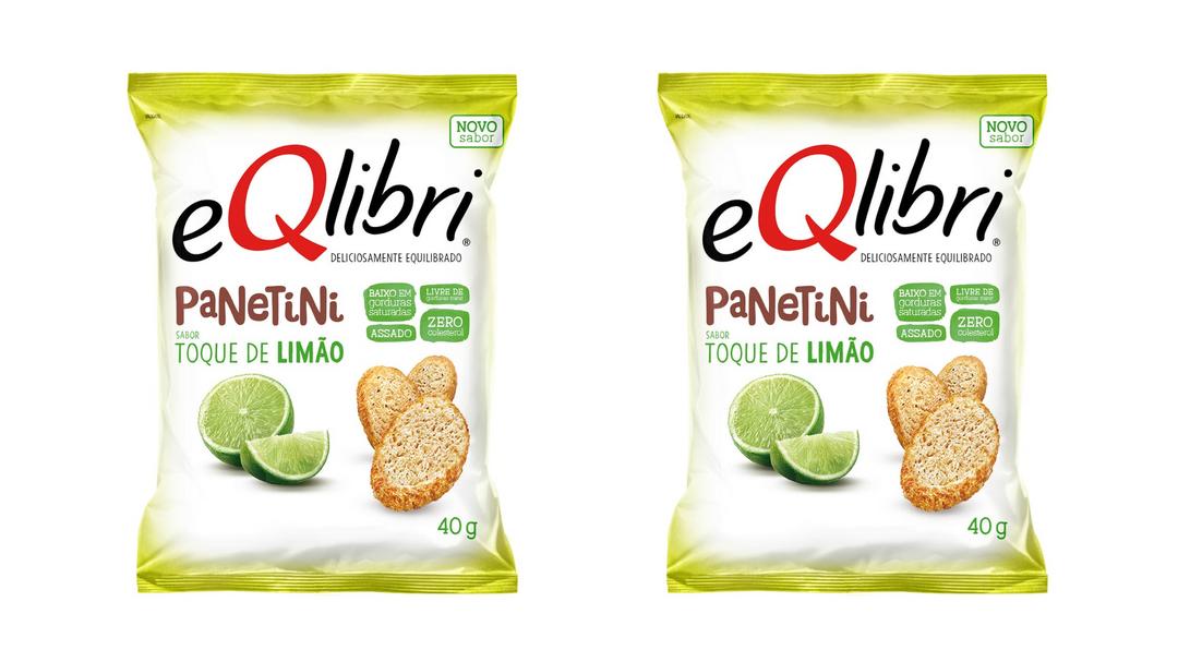EQlibri expande linha de snacks lançando Panetini sabor Toque de Limão