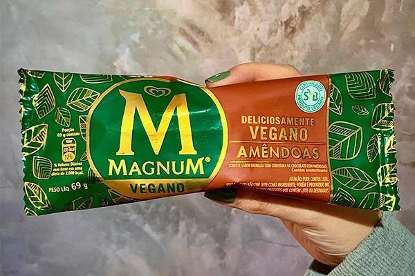 Kibon vai trazer Magnum Vegano para o Brasil