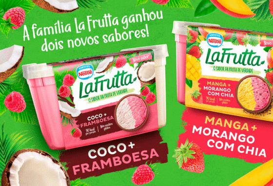 Nestlé acaba de lançar dois novos sabores de La Frutta